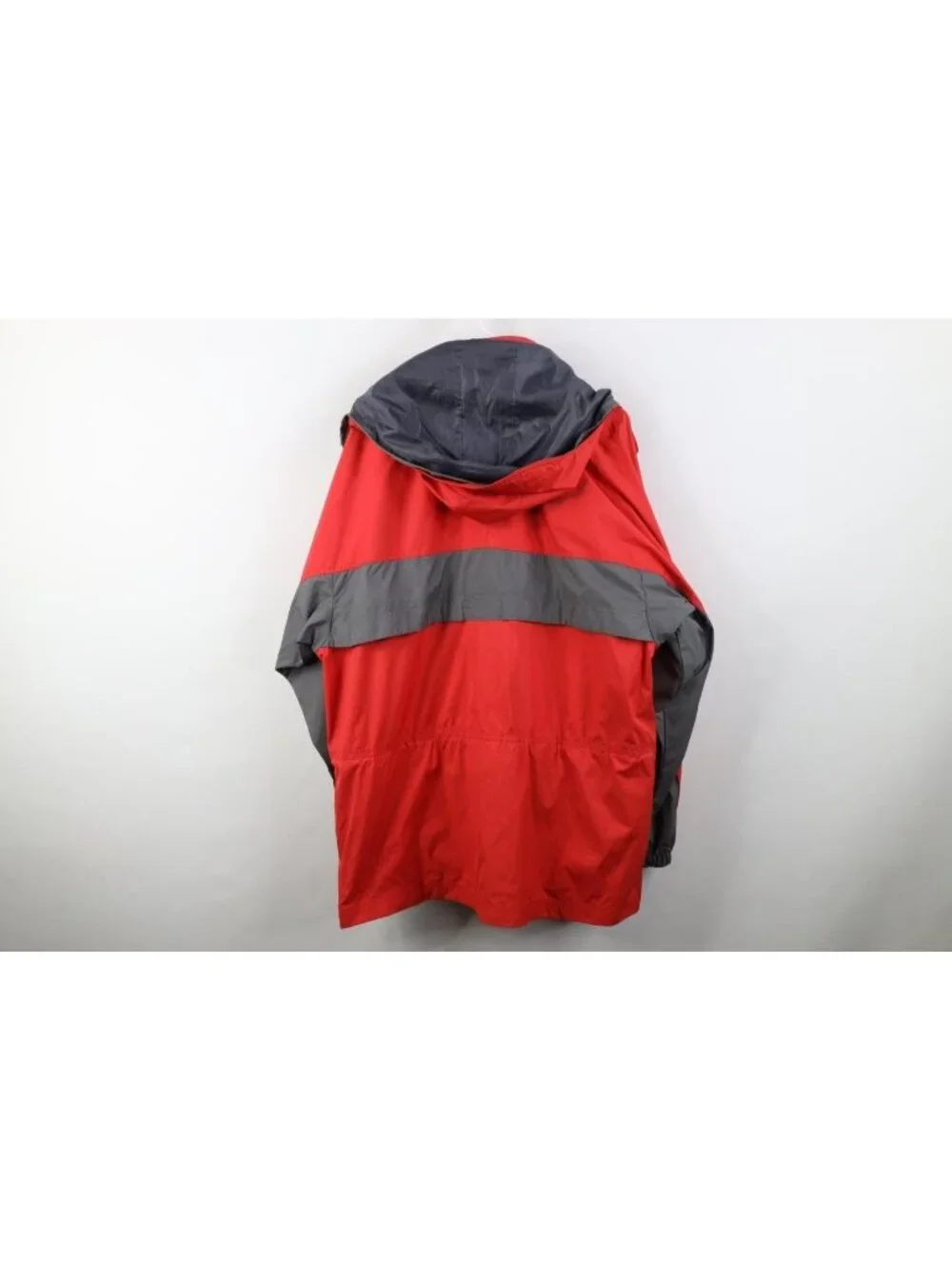 Vtg 90s Y2K Nike ACG Mens Large Travis Scott Mini Swoosh Hooded Parka Jacket Red